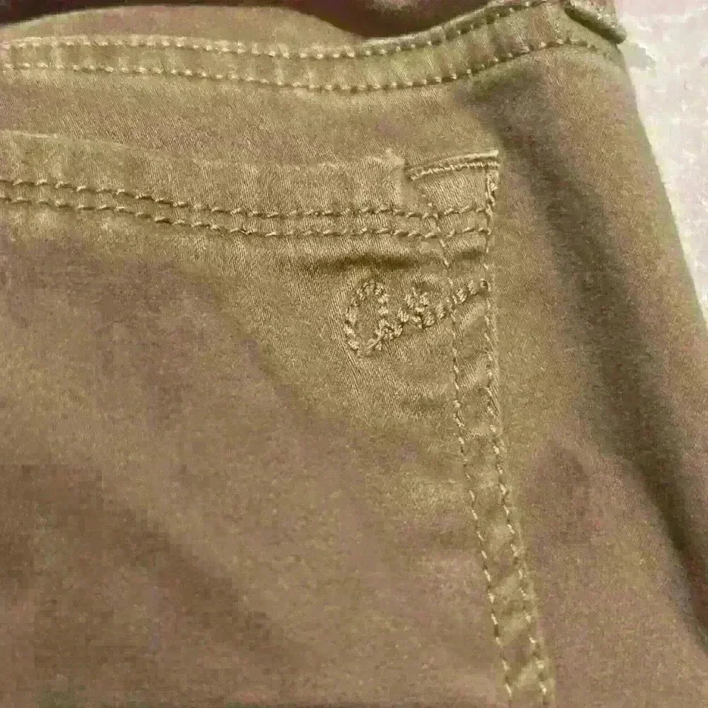 American Rag Cie Pants Juniors Sz 15 *33x28* Brown Mid-Rise Straight Leg Western - Picture 11 of 12
